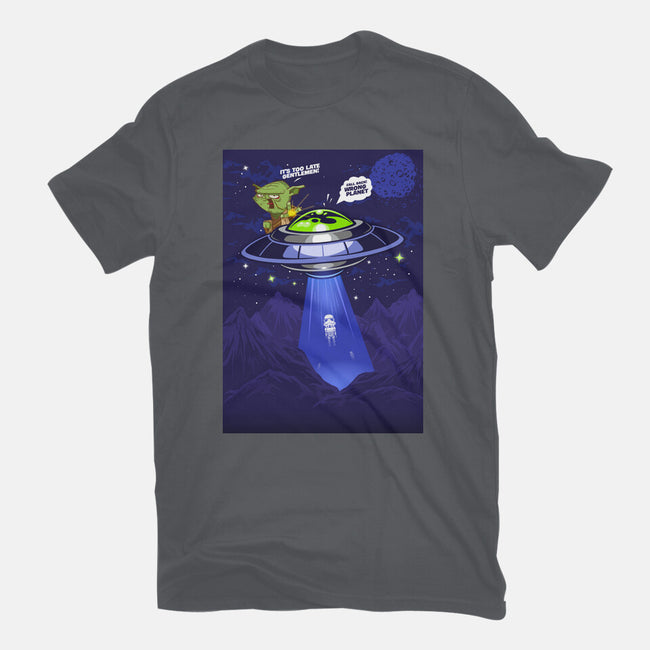 Wrong Planet-Womens-Fitted-Tee-Rajj