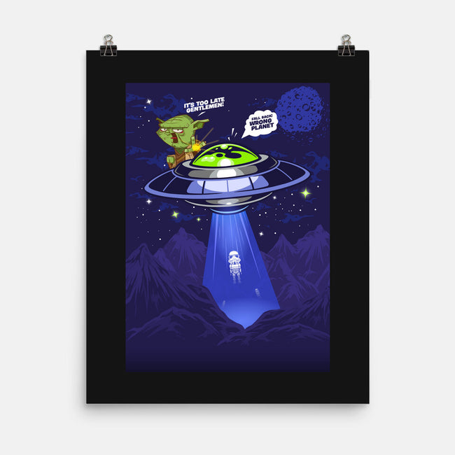 Wrong Planet-None-Matte-Poster-Rajj