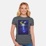 Wrong Planet-Womens-Fitted-Tee-Rajj