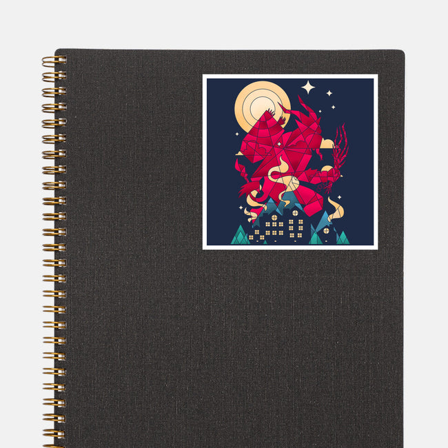 Krampus Midnight-None-Glossy-Sticker-sachpica