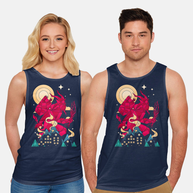 Krampus Midnight-Unisex-Basic-Tank-sachpica