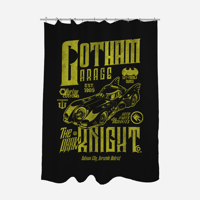 Gotham Garage 89-None-Polyester-Shower Curtain-Arinesart