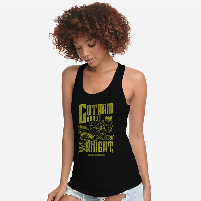 Gotham Garage 89-Womens-Racerback-Tank-Arinesart