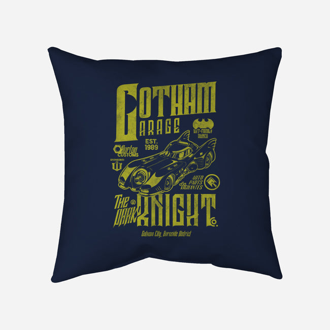 Gotham Garage 89-None-Removable Cover w Insert-Throw Pillow-Arinesart