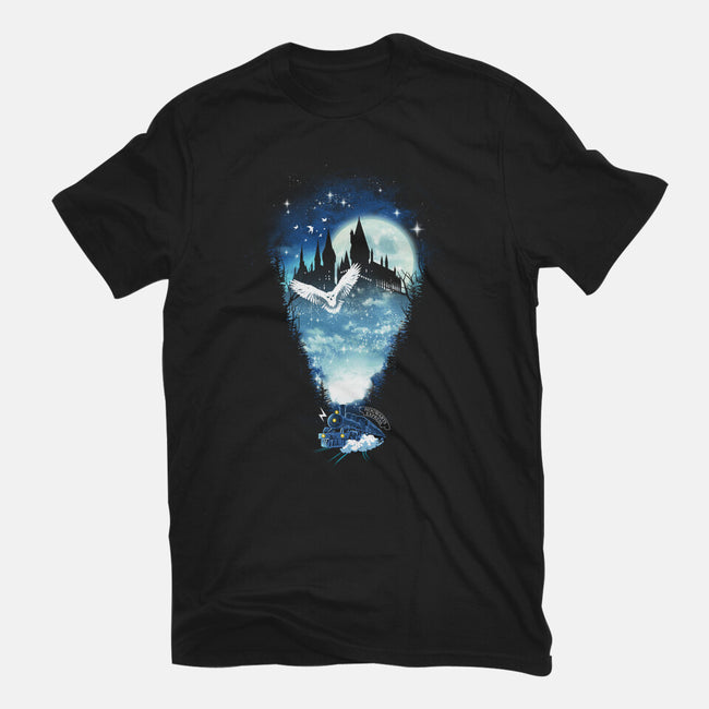 Magical Express-Unisex-Basic-Tee-dandingeroz