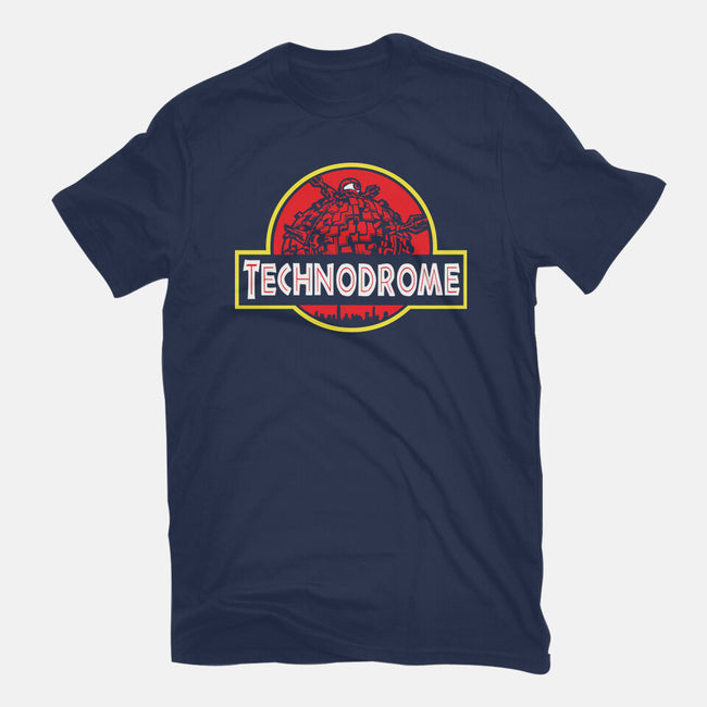 Techno Park-Womens-Fitted-Tee-arace