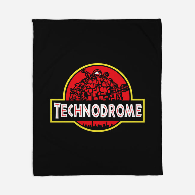 Techno Park-None-Fleece-Blanket-arace