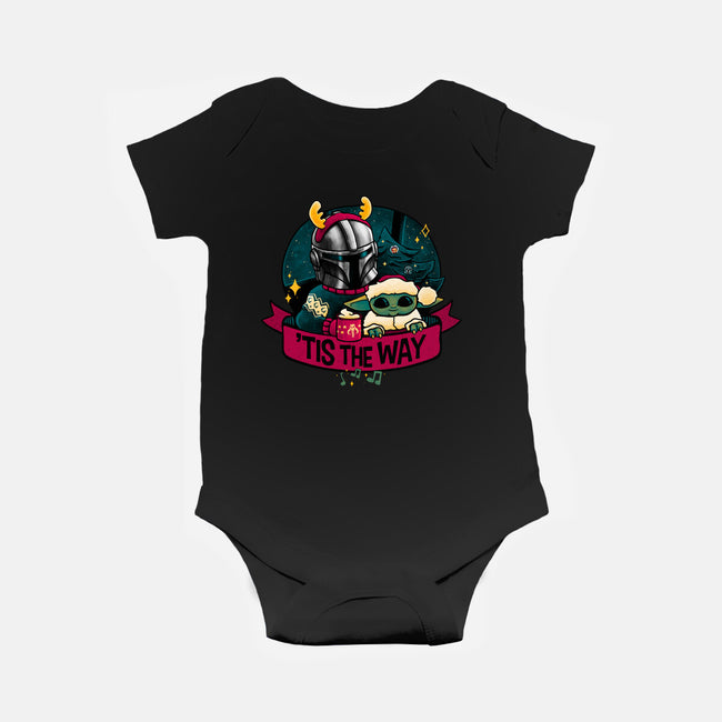 Tis The Way-Baby-Basic-Onesie-teesgeex