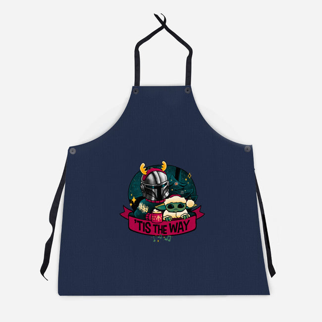 Tis The Way-Unisex-Kitchen-Apron-teesgeex