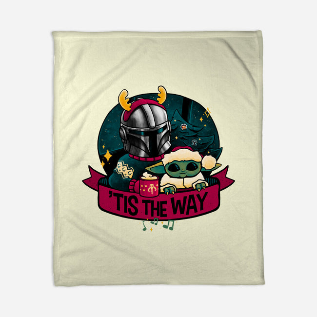 Tis The Way-None-Fleece-Blanket-teesgeex