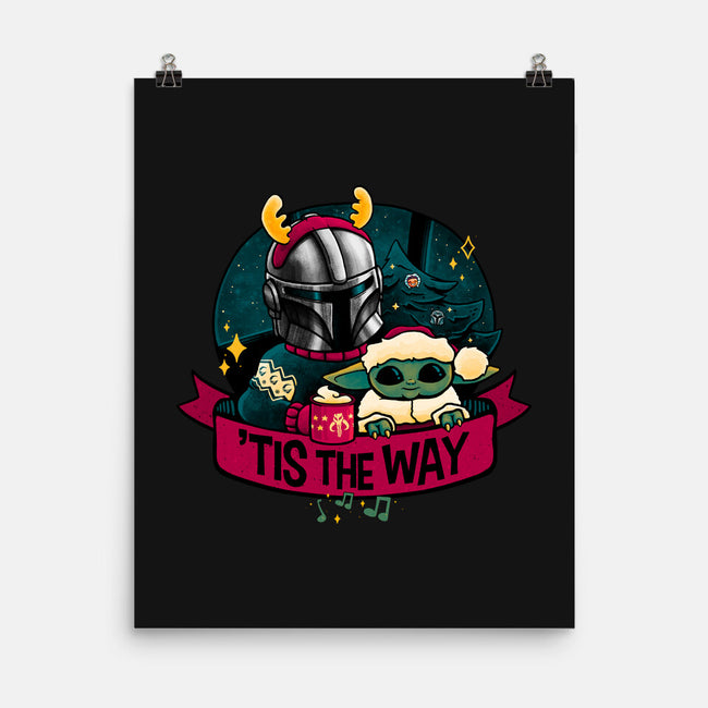 Tis The Way-None-Matte-Poster-teesgeex