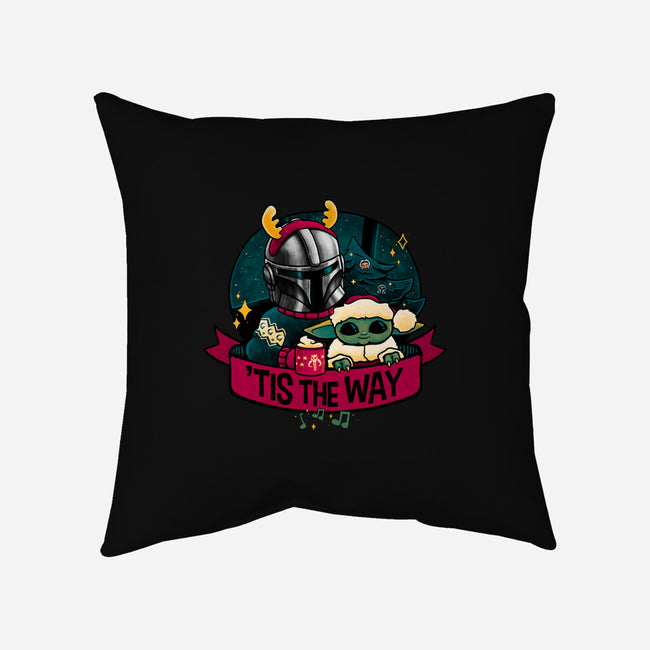 Tis The Way-None-Removable Cover w Insert-Throw Pillow-teesgeex