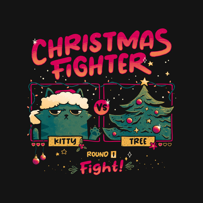 Christmas Fighter-Youth-Crew Neck-Sweatshirt-teesgeex