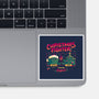 Christmas Fighter-None-Glossy-Sticker-teesgeex