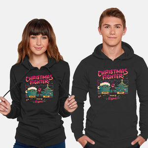 Christmas Fighter-Unisex-Pullover-Sweatshirt-teesgeex