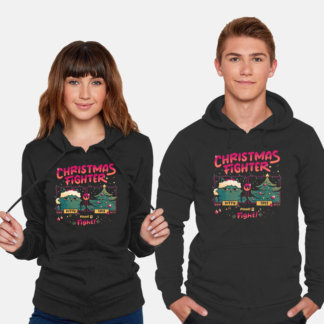 Christmas Fighter-Unisex-Pullover-Sweatshirt-teesgeex