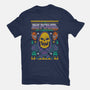 The Evil Power Of Christmas-Womens-Fitted-Tee-Arinesart