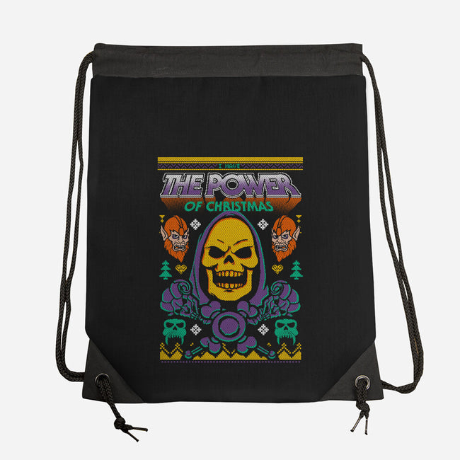 The Evil Power Of Christmas-None-Drawstring-Bag-Arinesart