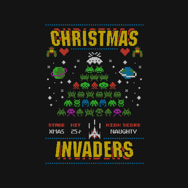 Christmas Invaders-Unisex-Kitchen-Apron-Arinesart