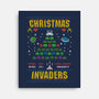 Christmas Invaders-None-Stretched-Canvas-Arinesart