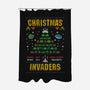 Christmas Invaders-None-Polyester-Shower Curtain-Arinesart