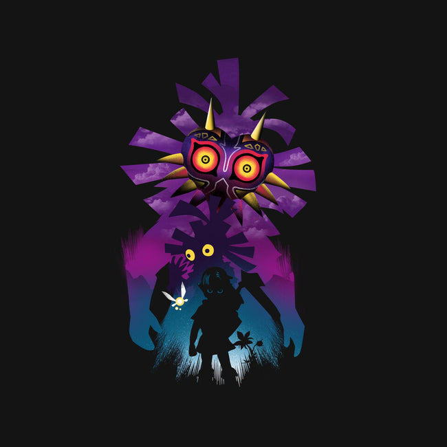 Hero Mask Landscape-None-Drawstring-Bag-dandingeroz