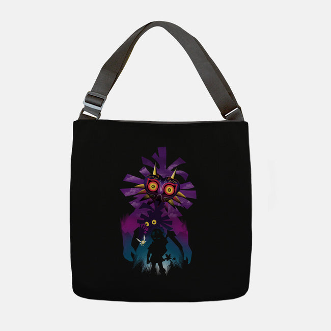 Hero Mask Landscape-None-Adjustable Tote-Bag-dandingeroz