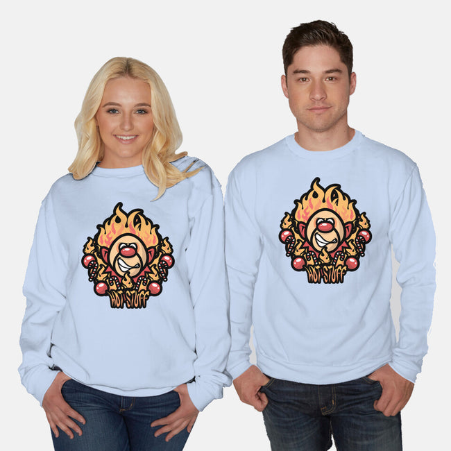 Hot Stuff-Unisex-Crew Neck-Sweatshirt-jrberger