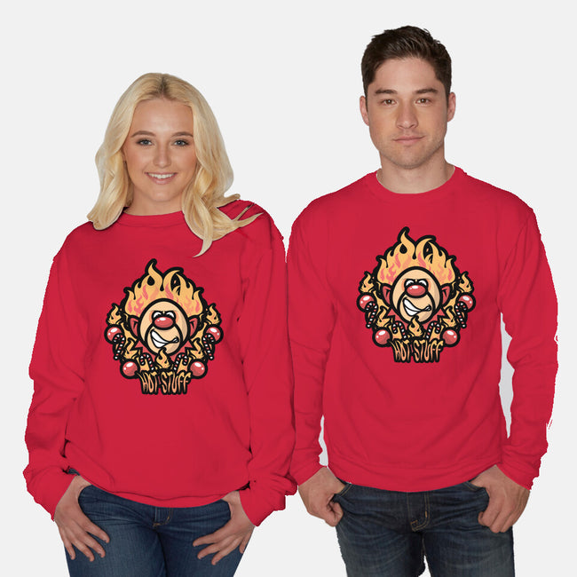 Hot Stuff-Unisex-Crew Neck-Sweatshirt-jrberger