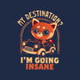 Going Insane-Womens-V-Neck-Tee-eduely