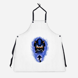 Big Blue Blur-Unisex-Kitchen-Apron-rmatix