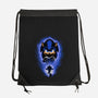 Big Blue Blur-None-Drawstring-Bag-rmatix