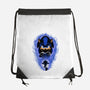 Big Blue Blur-None-Drawstring-Bag-rmatix