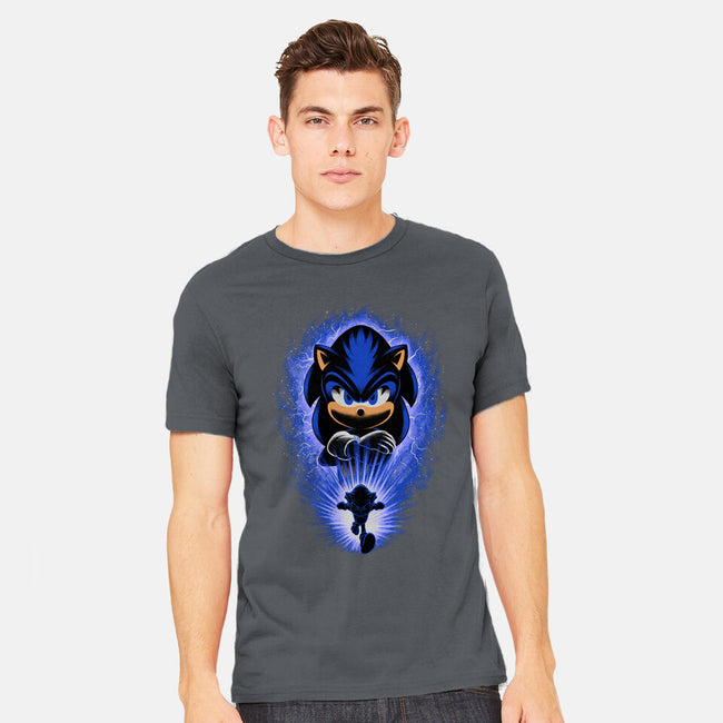 Big Blue Blur-Mens-Heavyweight-Tee-rmatix