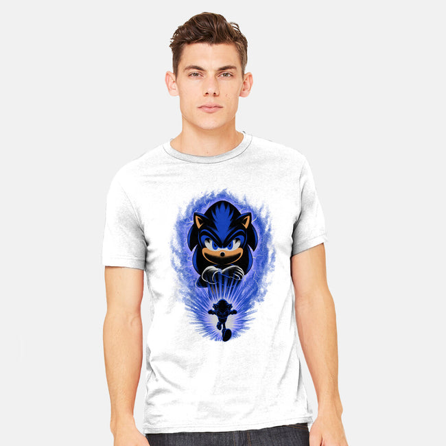 Big Blue Blur-Mens-Heavyweight-Tee-rmatix