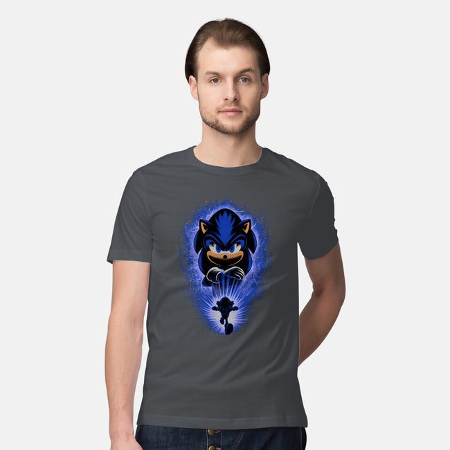 Big Blue Blur-Mens-Premium-Tee-rmatix