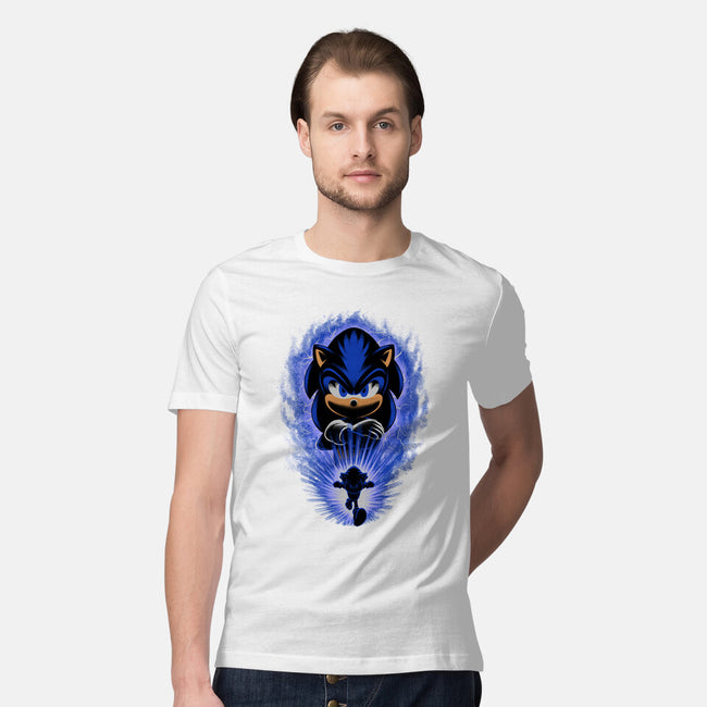 Big Blue Blur-Mens-Premium-Tee-rmatix