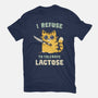 I Refuse To Tolerate Lactose-Womens-Basic-Tee-kg07