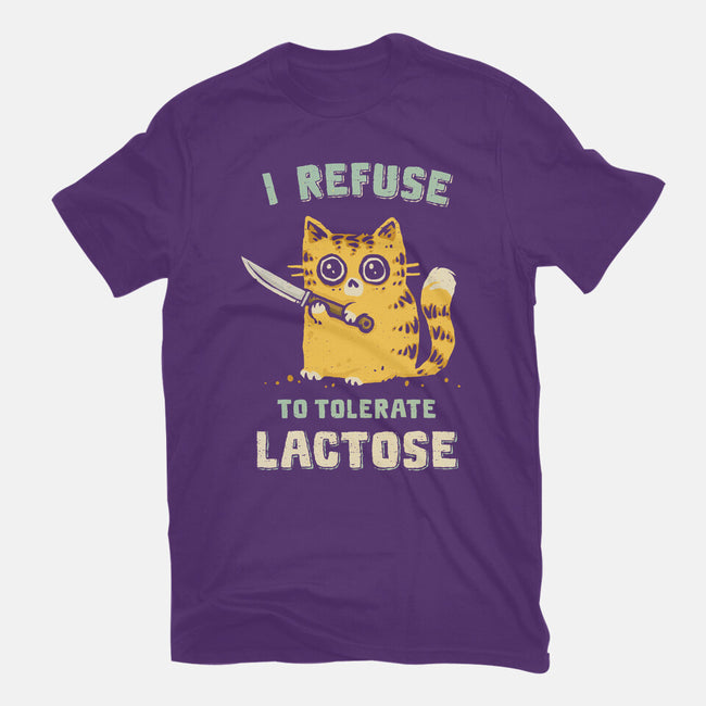 I Refuse To Tolerate Lactose-Youth-Basic-Tee-kg07