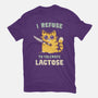 I Refuse To Tolerate Lactose-Womens-Basic-Tee-kg07