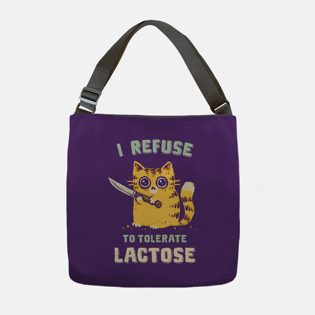 I Refuse To Tolerate Lactose-None-Adjustable Tote-Bag-kg07