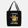 I Refuse To Tolerate Lactose-None-Basic Tote-Bag-kg07