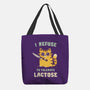 I Refuse To Tolerate Lactose-None-Basic Tote-Bag-kg07