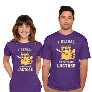 I Refuse To Tolerate Lactose-Mens-Basic-Tee-kg07