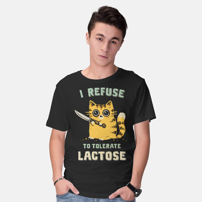 I Refuse To Tolerate Lactose-Mens-Basic-Tee-kg07