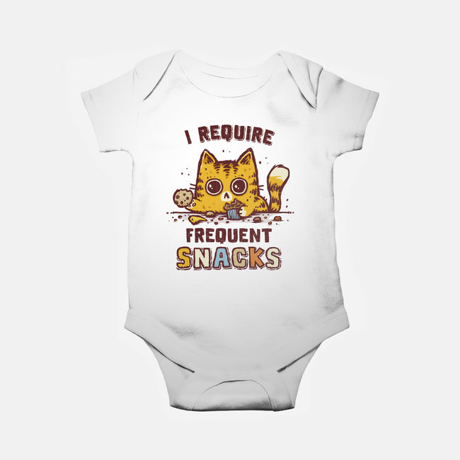 I Require Snacks-Baby-Basic-Onesie-kg07