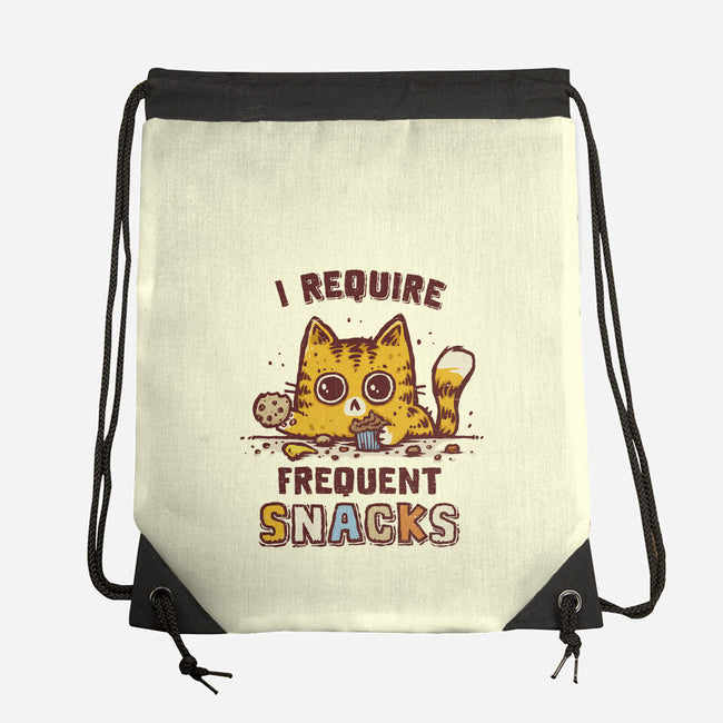 I Require Snacks-None-Drawstring-Bag-kg07