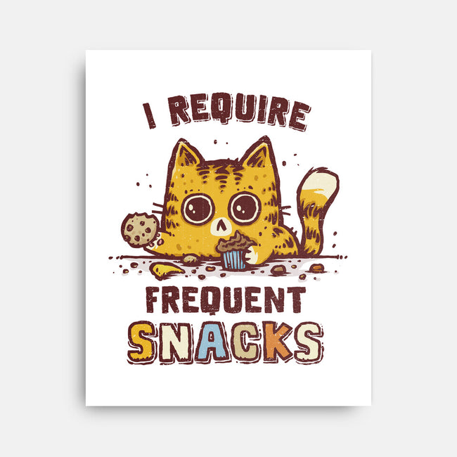 I Require Snacks-None-Stretched-Canvas-kg07