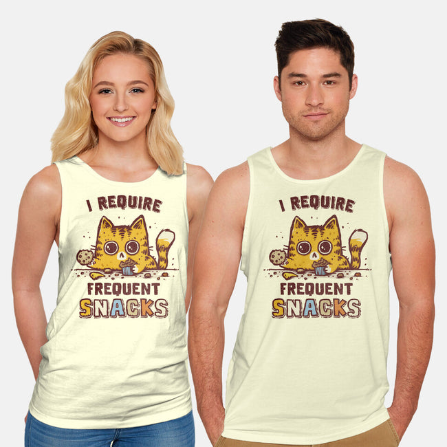 I Require Snacks-Unisex-Basic-Tank-kg07