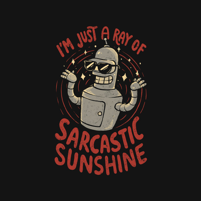 Ray Of Sarcastic Sunshine-Mens-Long Sleeved-Tee-Arigatees